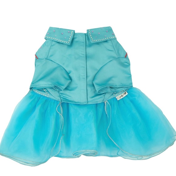 Doggy Parton Dogs Western Rhinestone Gala Dress - Picture 2 of 5